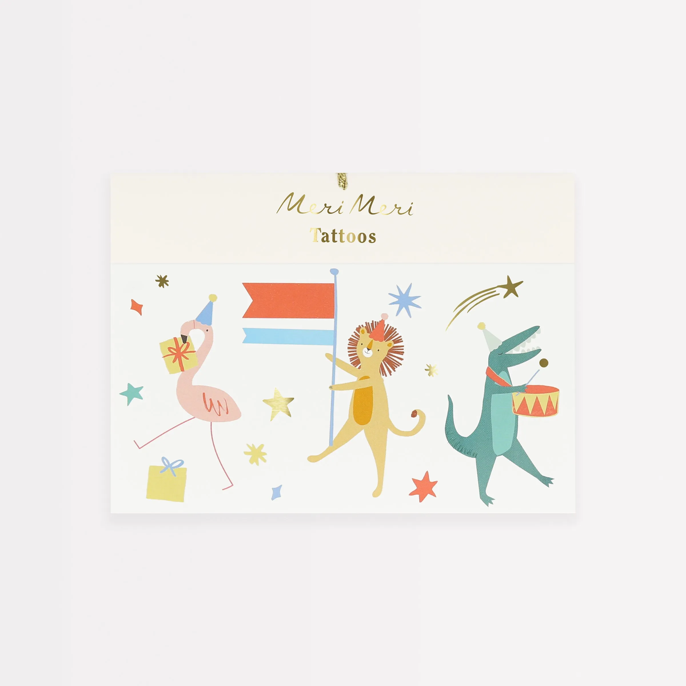 Animal Parade Tattoos (x 2 sheets)