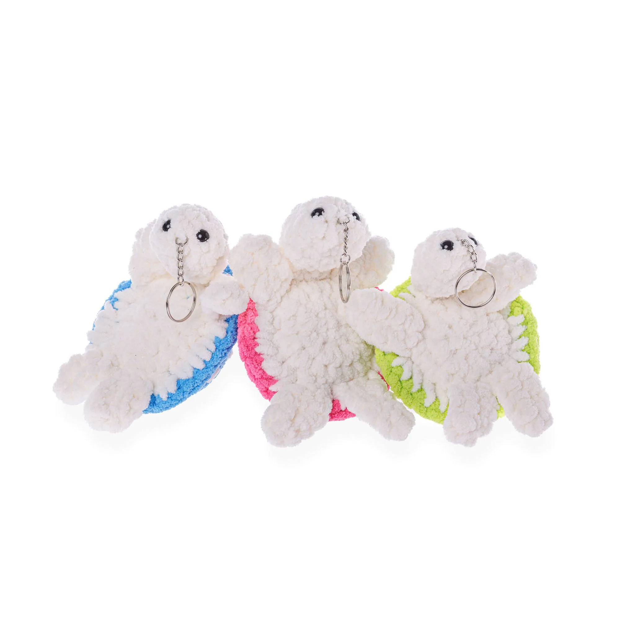 Bernat Mushroom Turtle Crochet Charms