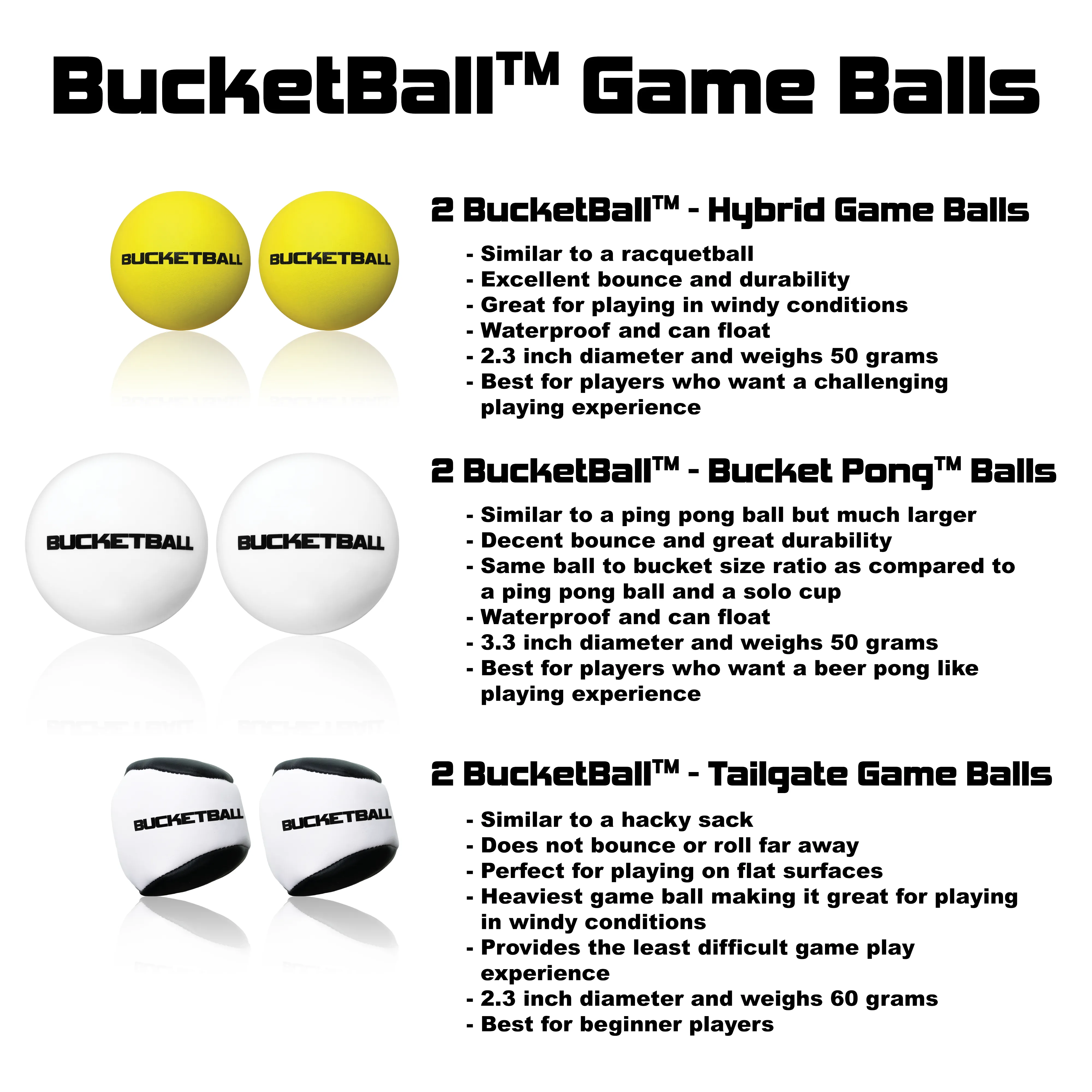 BucketBall - Team Color Edition - Party Pack (Orange/Orange)