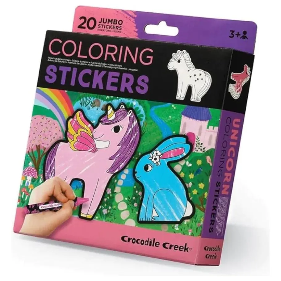 Coloring Stickers - Unicorn