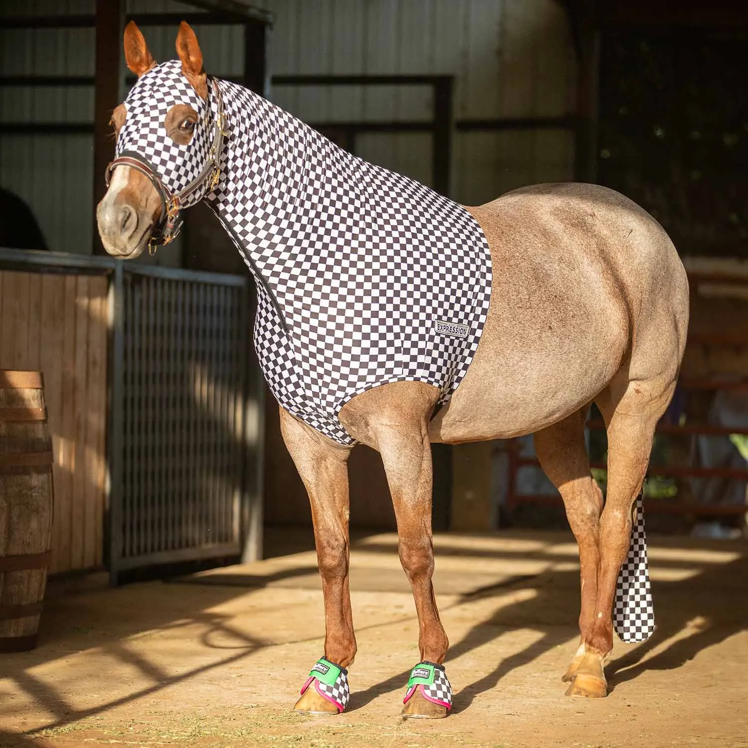 In Stock Now!Jeffers Expression Lycra Hood, Skater Cowgirl