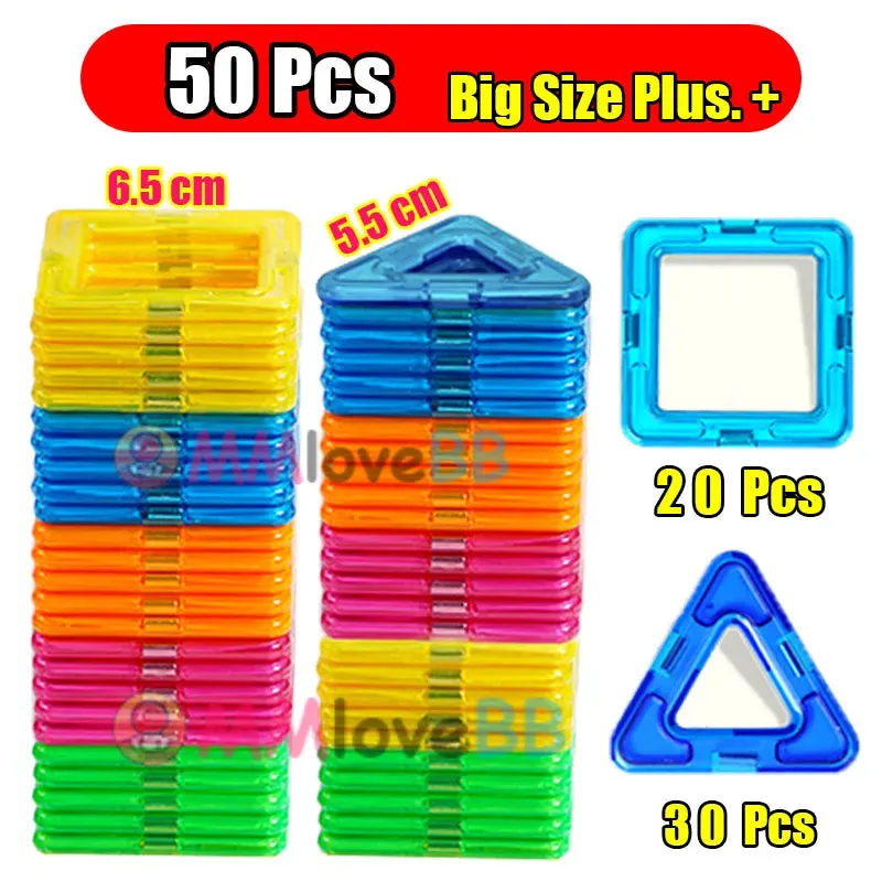 Magnetic Building Blocks Big Size and Mini Size
