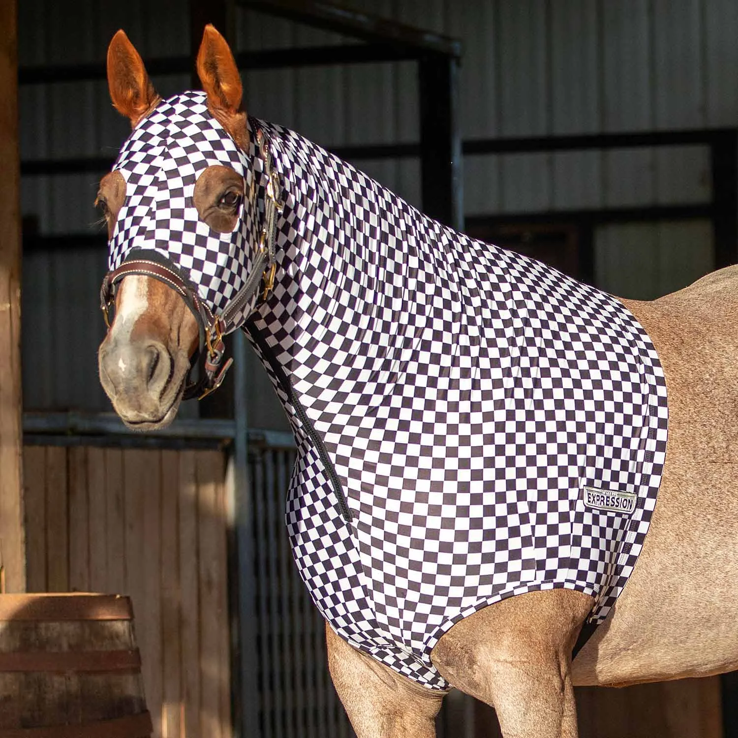 PRE-SALE! Jeffers Expression Lycra Hood, Skater Cowgirl