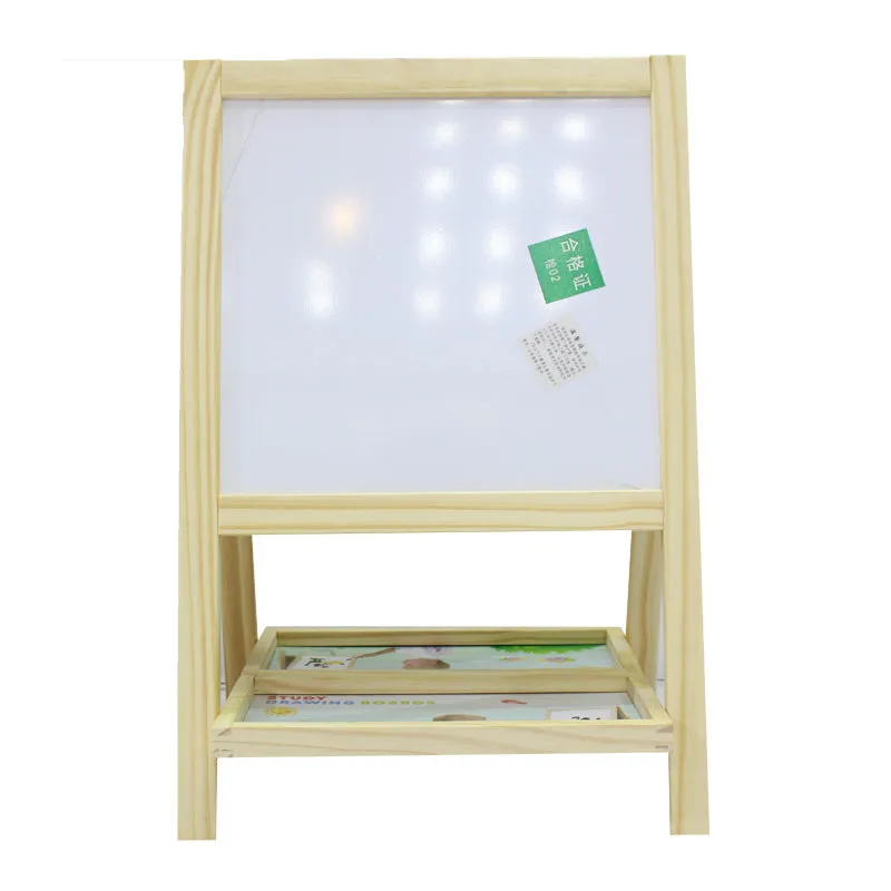 Wooden Multifunction Folding Learning Board Double Sided