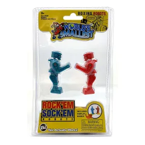 World's Smallest Rock 'Em Sock 'Em Robots